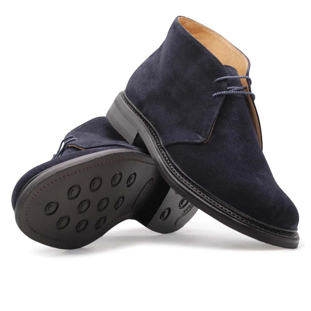Harris Firenze 1913 Suede Desert Boot Navy Blue