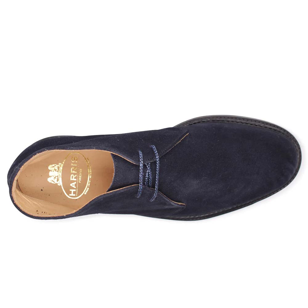 Harris Firenze 1913 Suede Desert Boot Navy Blue