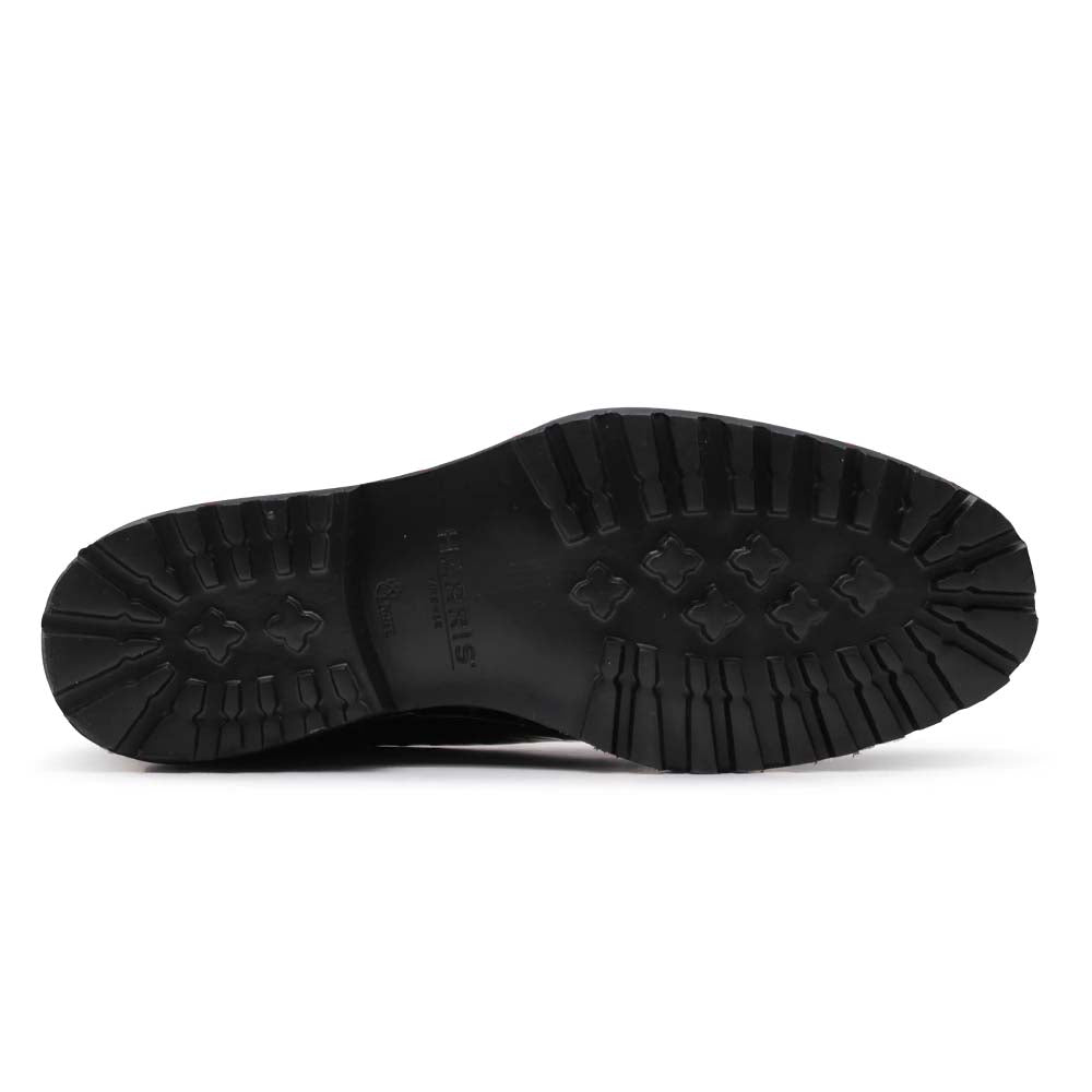 Harris Firenze 1913 Pedula Crocodile Print Boots Black