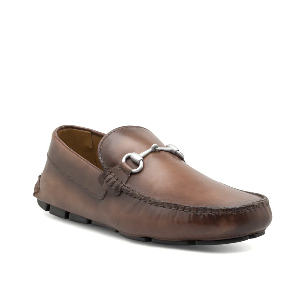 Ace Marks Capo Driving Moccasin Brown Antique