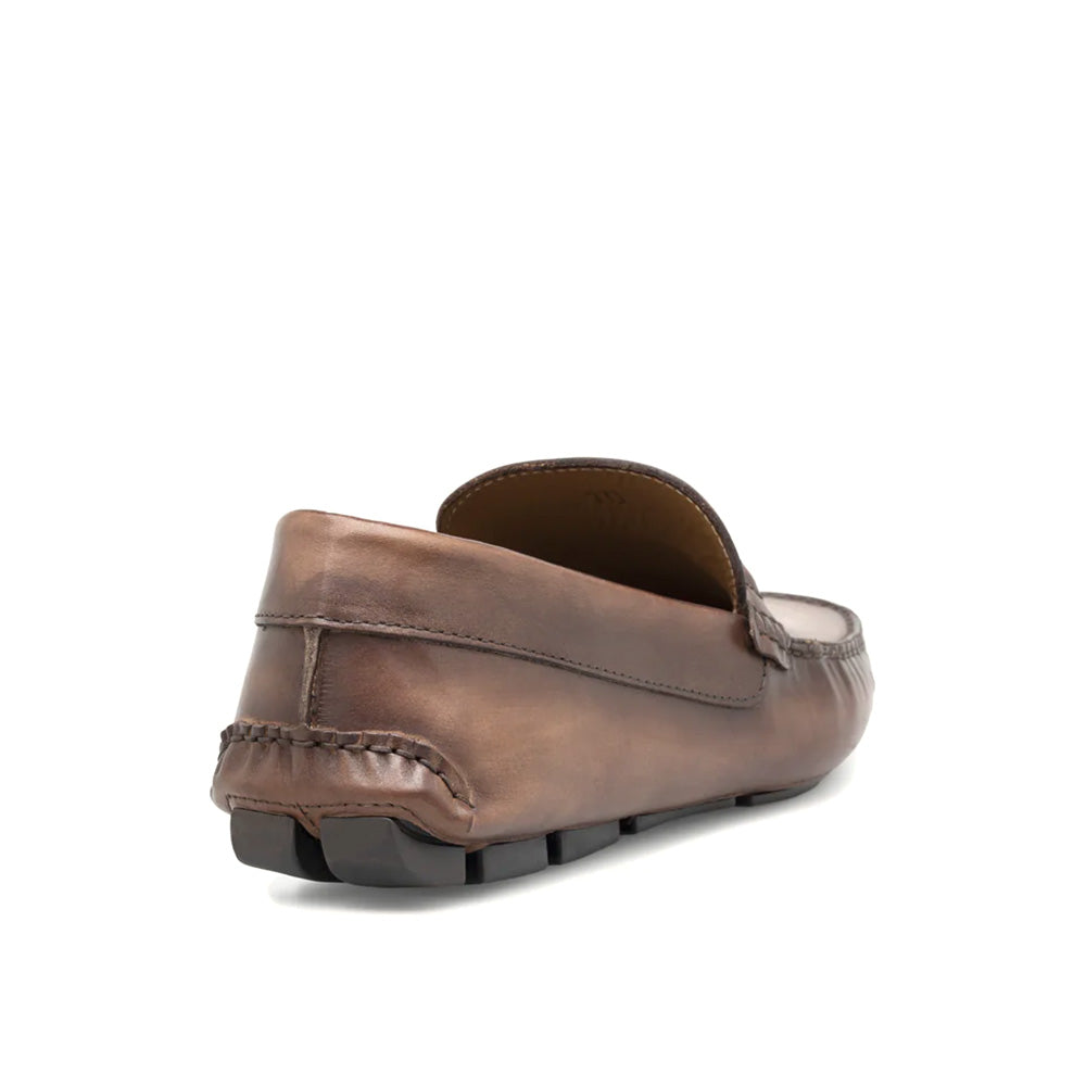 Ace Marks Capo Driving Moccasin Brown Antique