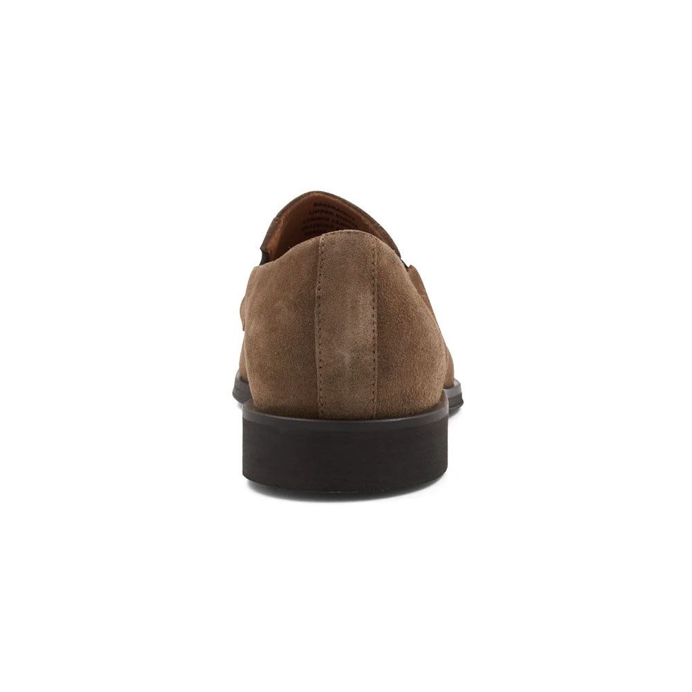 Bruno Magli Raging Suede Slip-on Shoes Taupe