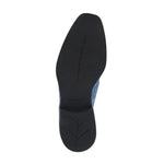 Bruno Magli Raging Suede Slip-on Shoes Light Blue