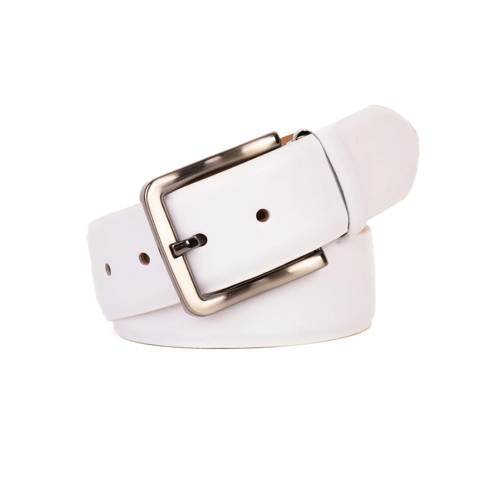 Vinci Leather The Urgup Leather Belt White