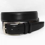 Torino Leather Calf Belt - Black