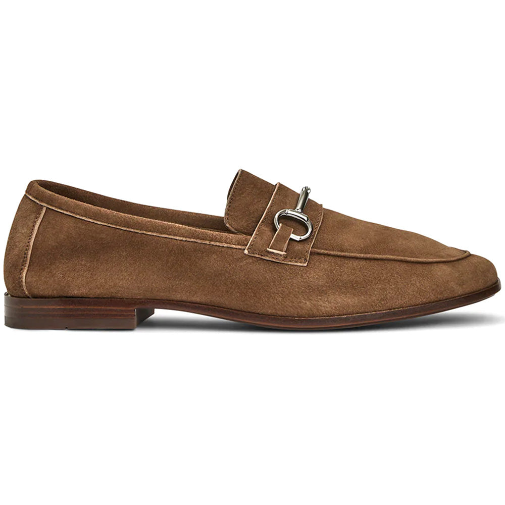Aquatalia Jason Suede Bit Loafer Almond