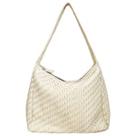View product image 1: Robert Zur Women's Jo Step True Glove Woven Zipper Purse Bone