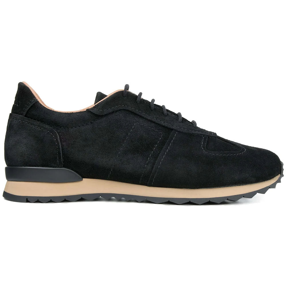 Il Gergo Jannik Suede Sneaker Black