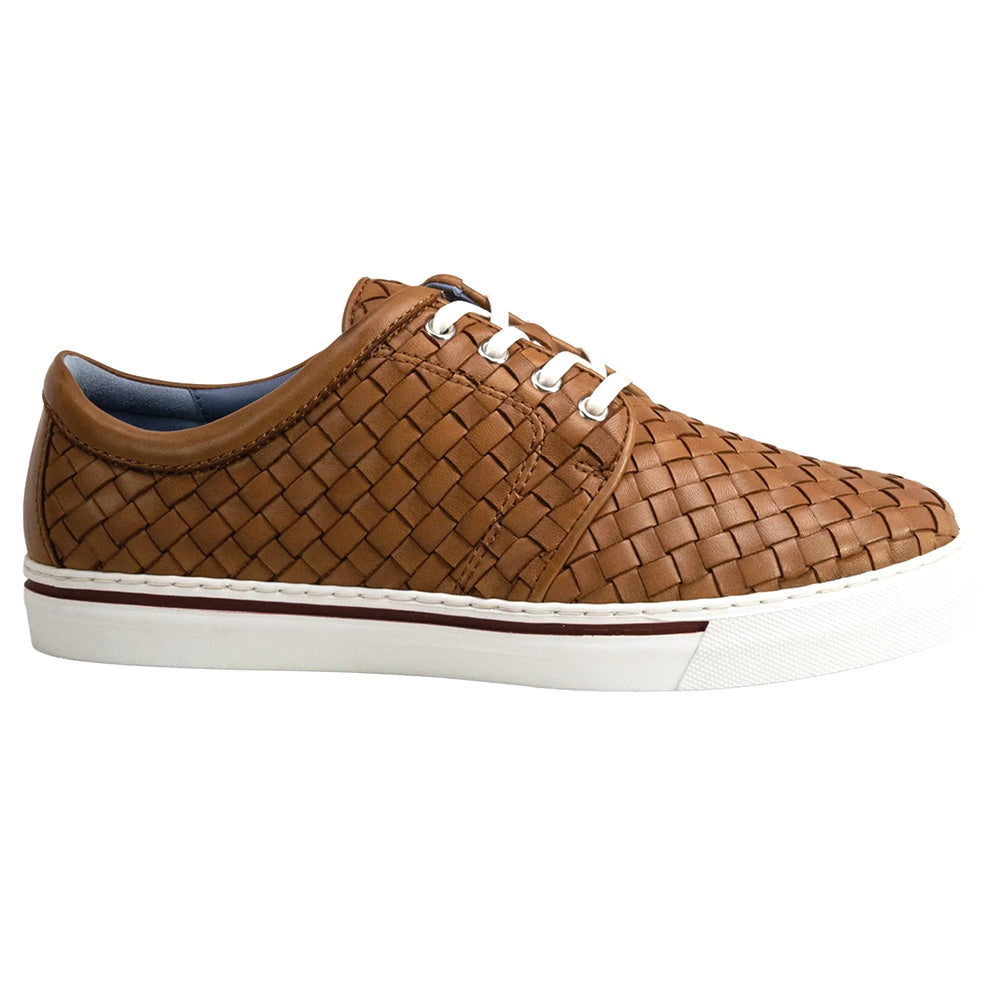 Robert Zur Jeremy True Glove Woven Sneaker Dark Luggage