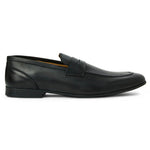 Bruno Magli Lastra Calfskin Penny Loafer Black