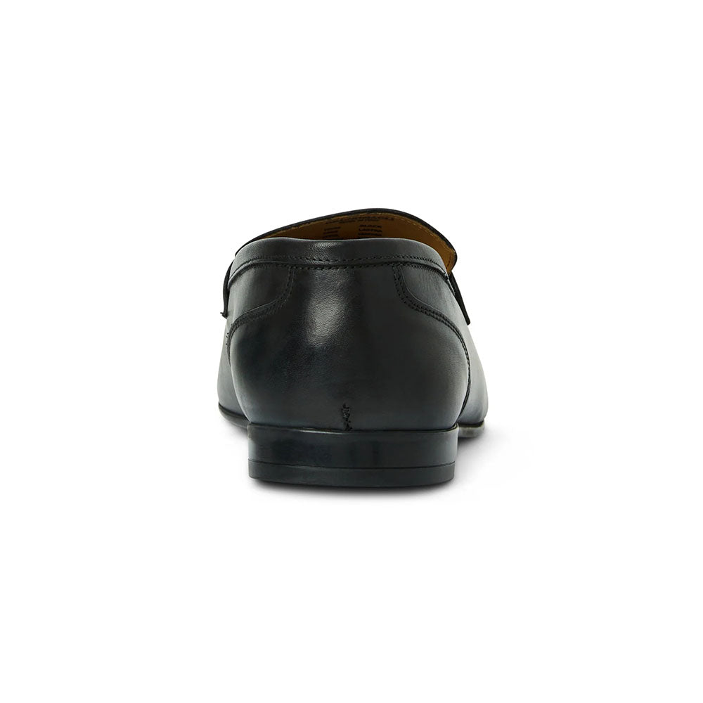 Bruno Magli Lastra Calfskin Penny Loafer Black
