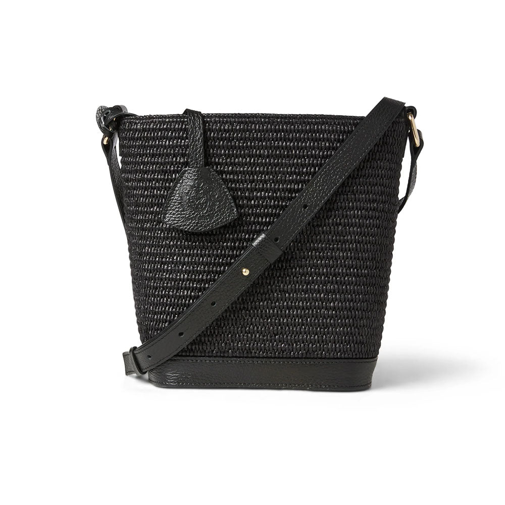 Bruno Magli Women's Lia Woven Handbag Black