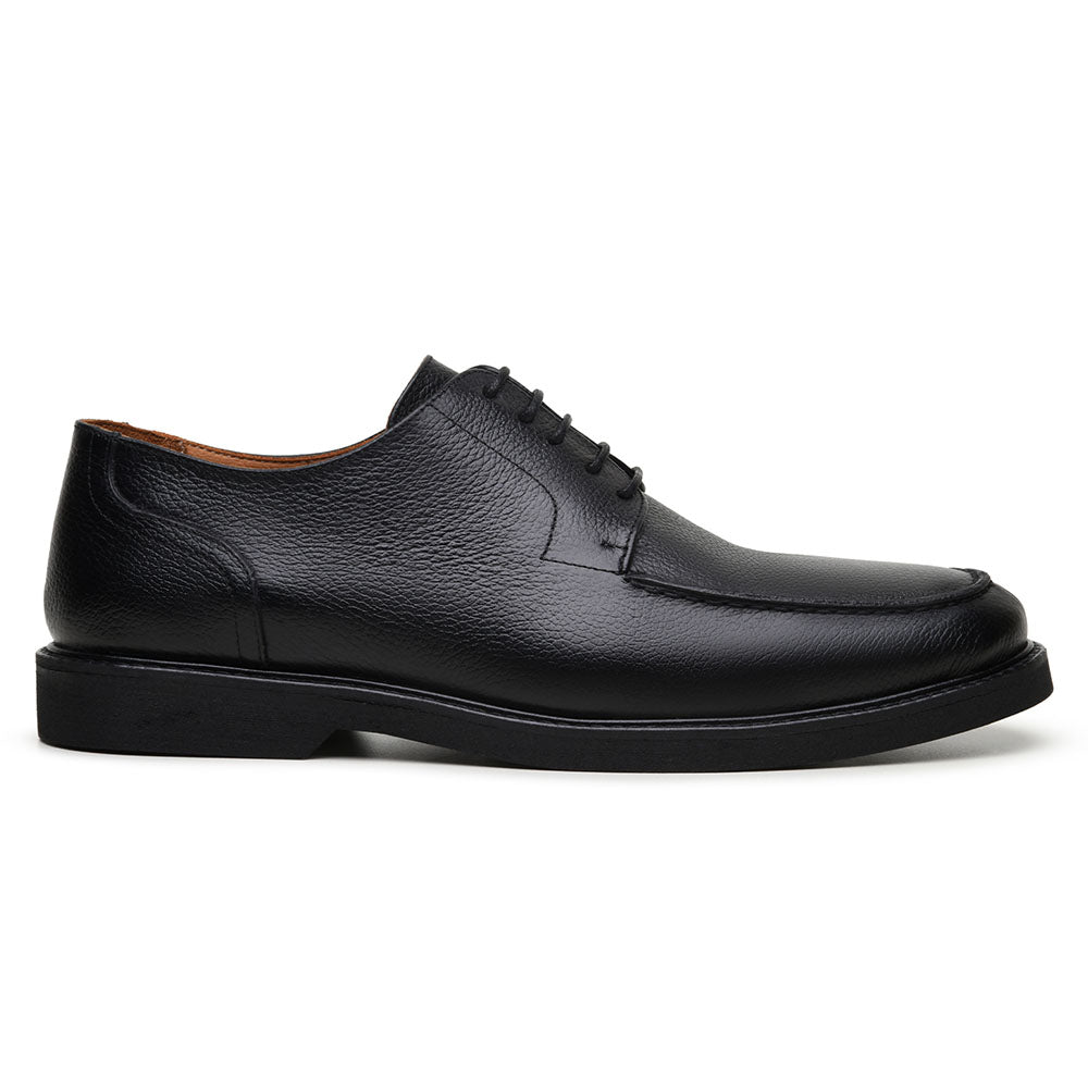 Belvedere Studio Lorenzo Soft Floater Leather Derby Black