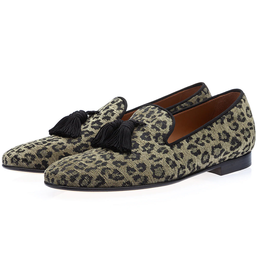 Superglamourous Louis Mowgli Slippers Sage