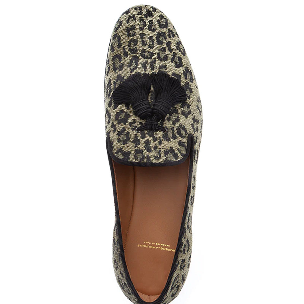 Superglamourous Louis Mowgli Slippers Sage