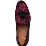 Superglamourous Louis Pony Slippers Jaguar