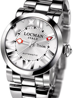 Locman Womens Toscano Stainless Steel Watch 29300WHNNKCBR0