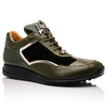 Mauri M705/3 Baby Croc / Velvet Sneakers Money Green