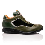 Mauri M705/3 Baby Croc / Velvet Sneakers Money Green (Special Order)