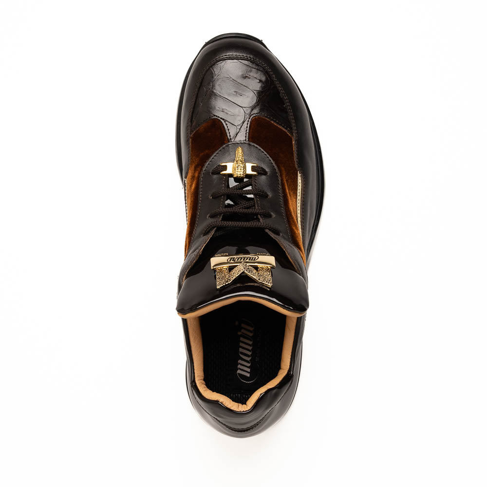Mauri M705/3 Baby Croc / Velvet Sneakers Sport Rust