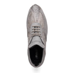 Mauri M770/4 Bolt Ostrich Leg & Nappa Sneaker Light Grey