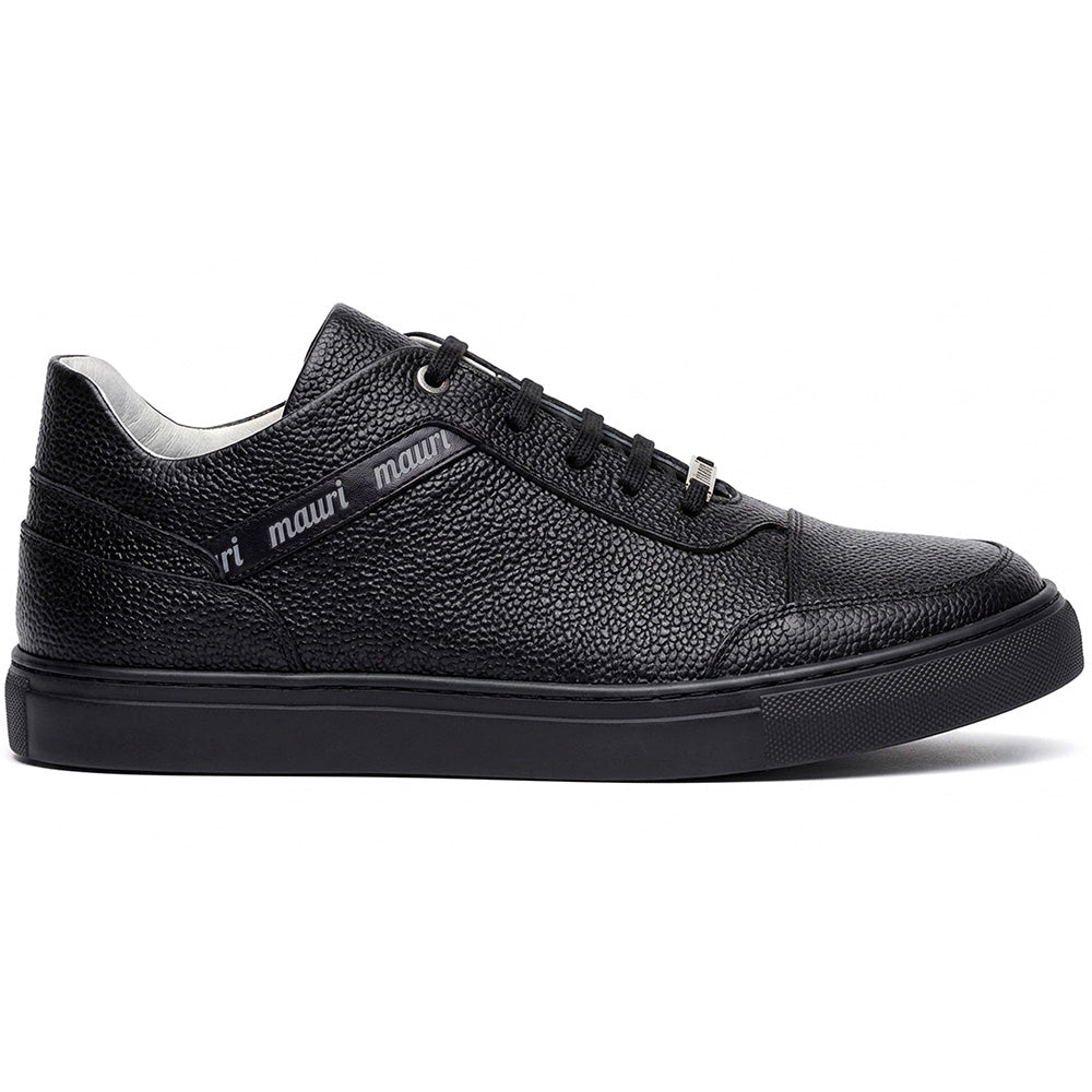Mauri Vulcano M771 Pebble Grain Sneakers Black (Special Order)