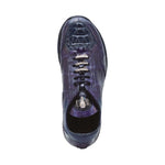 Mauri M789 Everglades Crocodile & Hornback Sneakers Wonder Blue (Special Order)