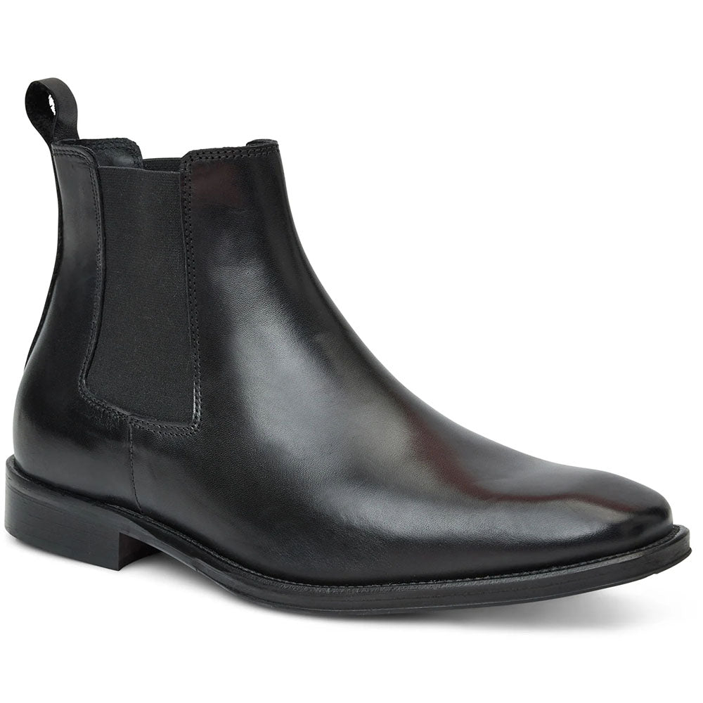 Bruno Magli Macy Calfskin Chelsea Boot Black