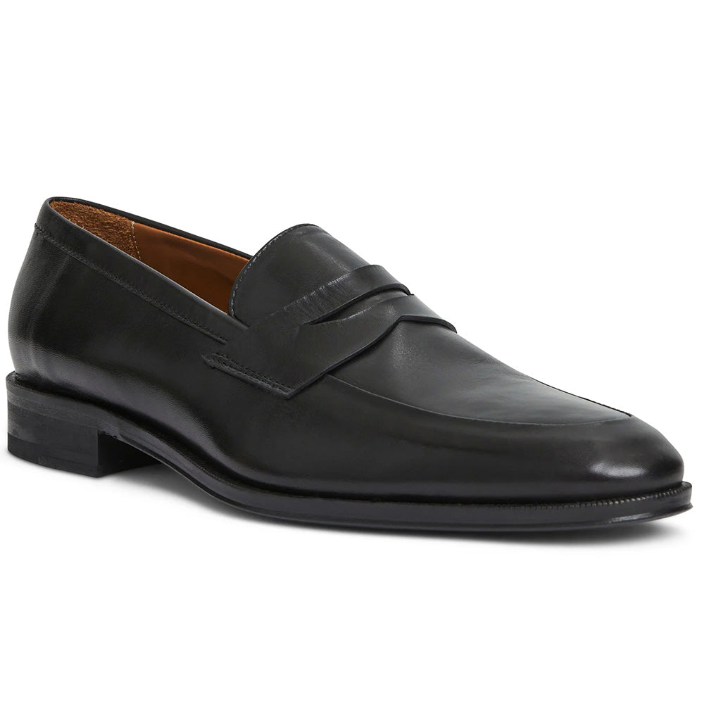 Bruno Magli Maioco Leather Slip On Loafer Black