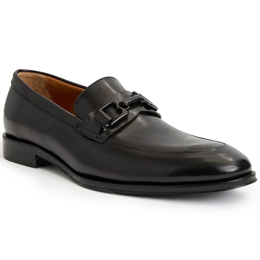 Bruno Magli Maioco Leather Bit Loafer Black