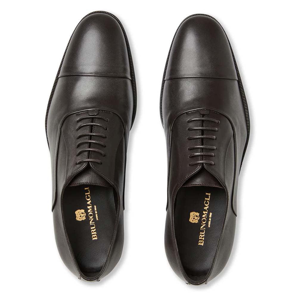 Bruno Magli Maioco Leather Oxfords Brown