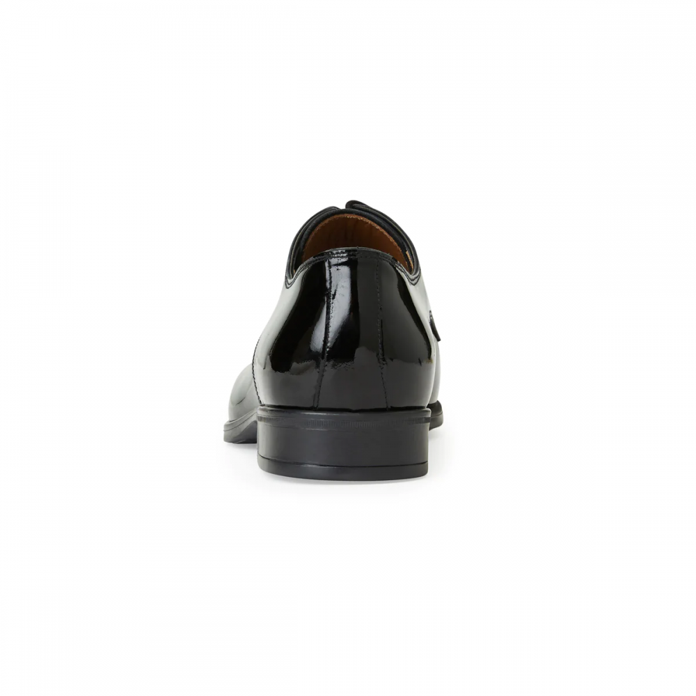 Bruno Magli Classic Formal Patent Leather Derby Black