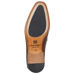 Bruno Magli Manfredo Woven Leather Slip-on Loafers Brown