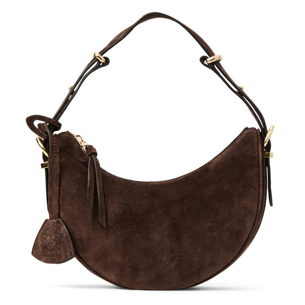 Bruno Magli Women's Marta Suede Shoulder Handbag Brown
