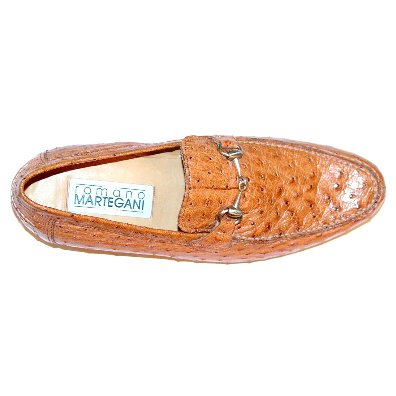 Romano Martegani 4825 Ostrich Bit Loafer