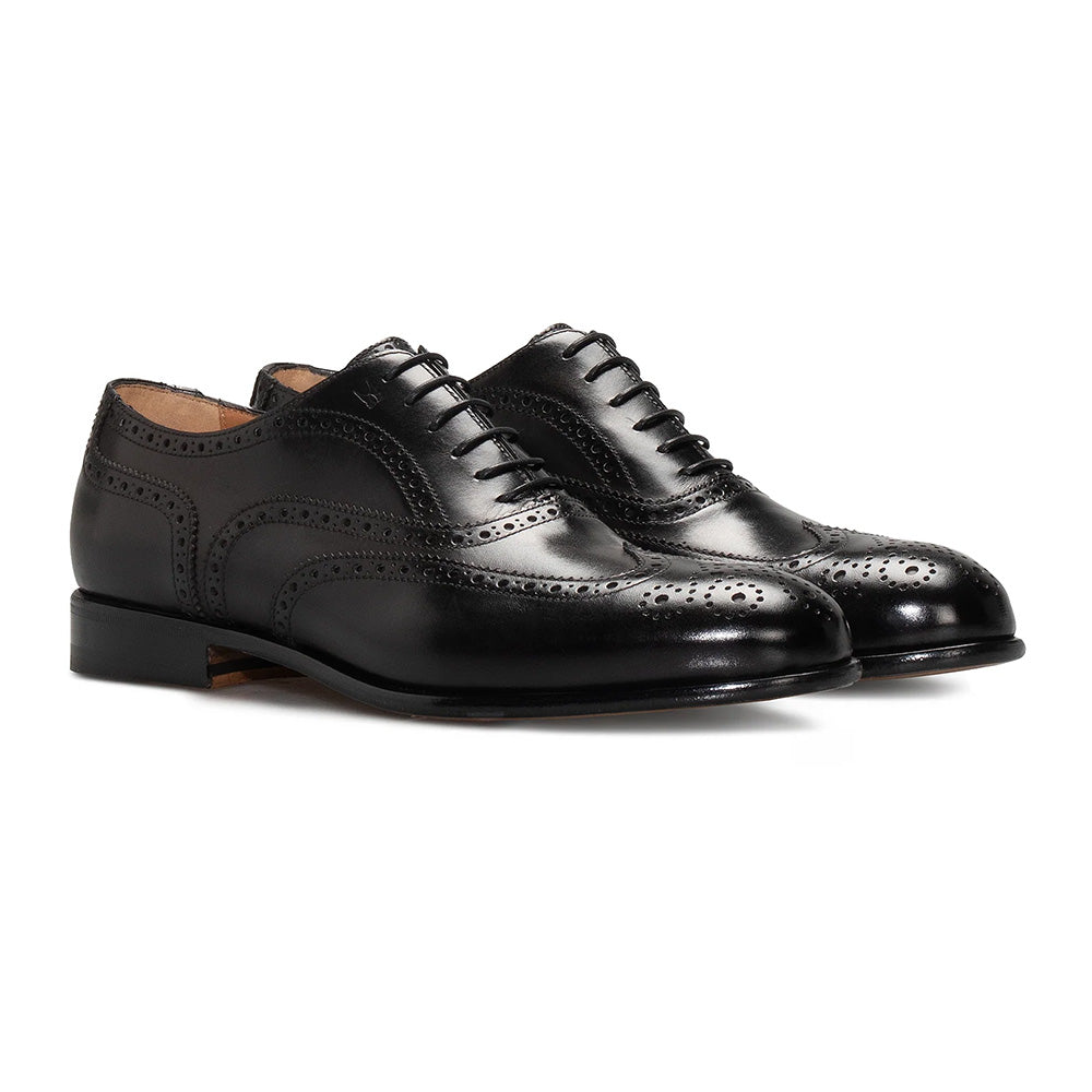 Moreschi Leather Oxford Black (0011000)
