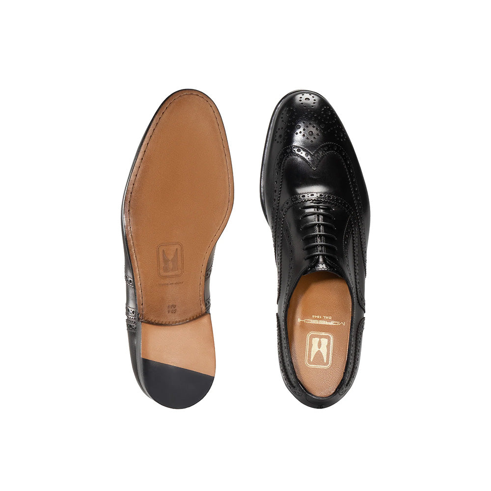 Moreschi Leather Oxford Black (0011000)