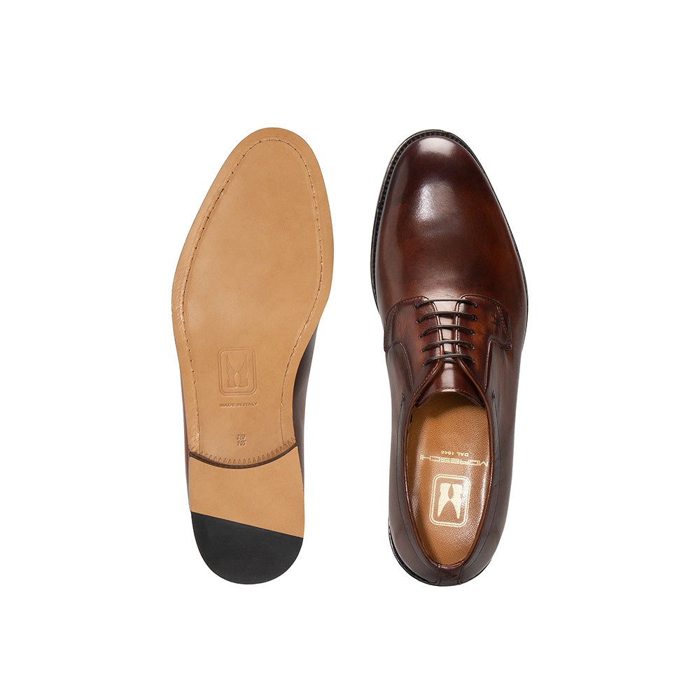 Moreschi Leather Derby Pecan (023161C)