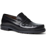 Bruno Magli "M" Collection Mello Leather Penny Loafer Black