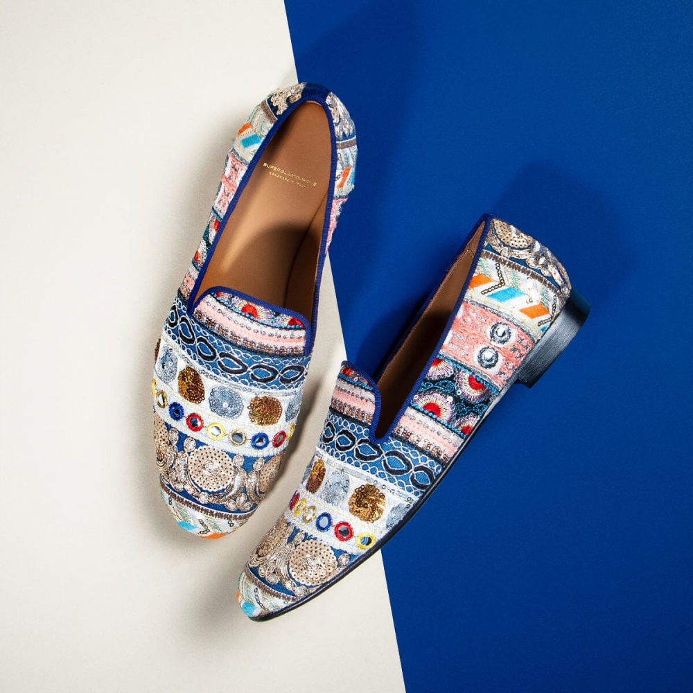 Superglamourous Harly Nandita Slippers White