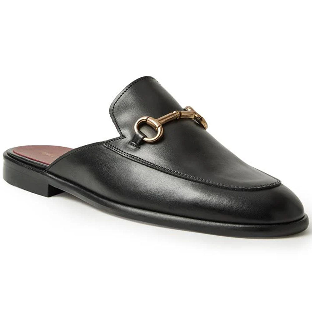 Bruno Magli Miami Leather Bit Mule Black