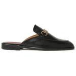 Bruno Magli Miami Leather Bit Mule Black