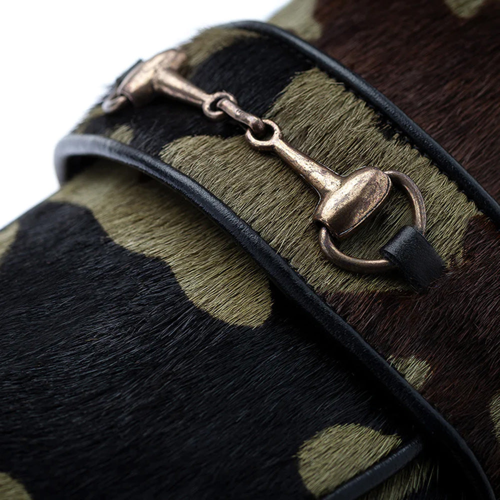 Superglamourous Morris Pony Slippers Camouflage