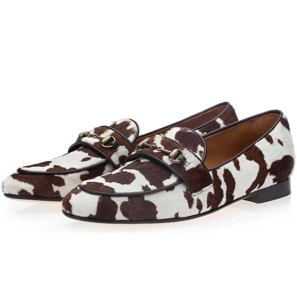 Superglamourous Morris Pony Slippers Cow