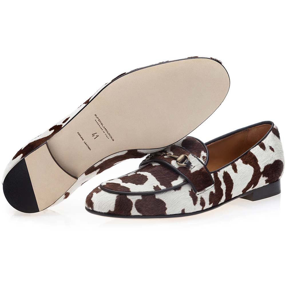 Superglamourous Morris Pony Slippers Cow