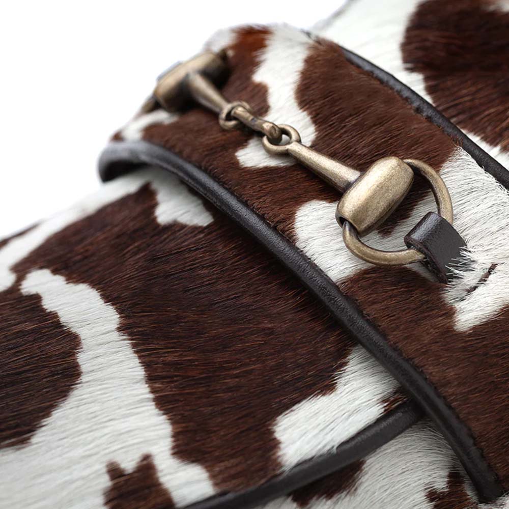 Superglamourous Morris Pony Slippers Cow