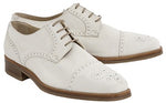 Moreschi Westport Cap Toe Lace Up Chalk