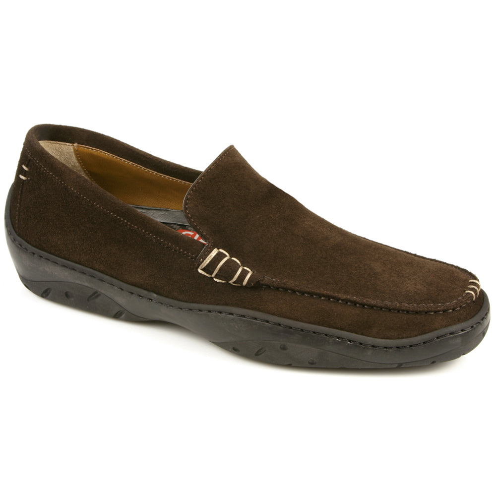 Michael Toschi Machster Driving Shoes Brown Suede