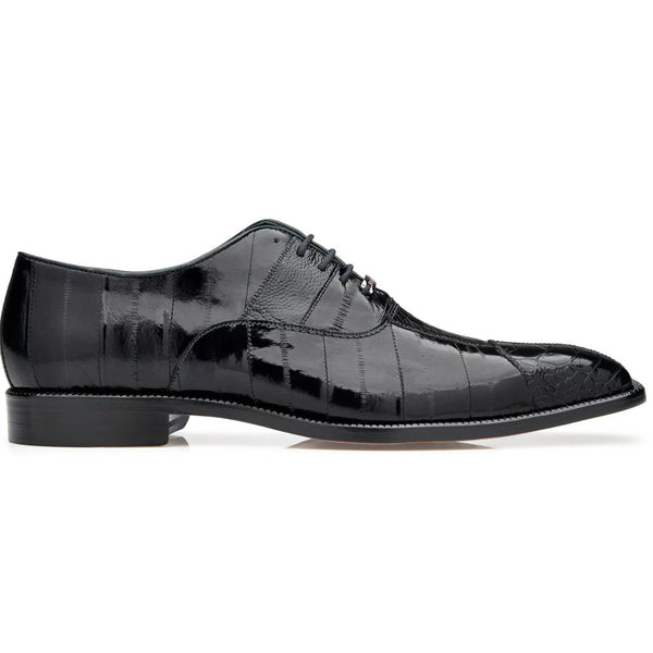 BELVEDERE OSTRICH Mens size 14 preowned Black  shoes belvedere-black-ostrich-skin-  main image 3