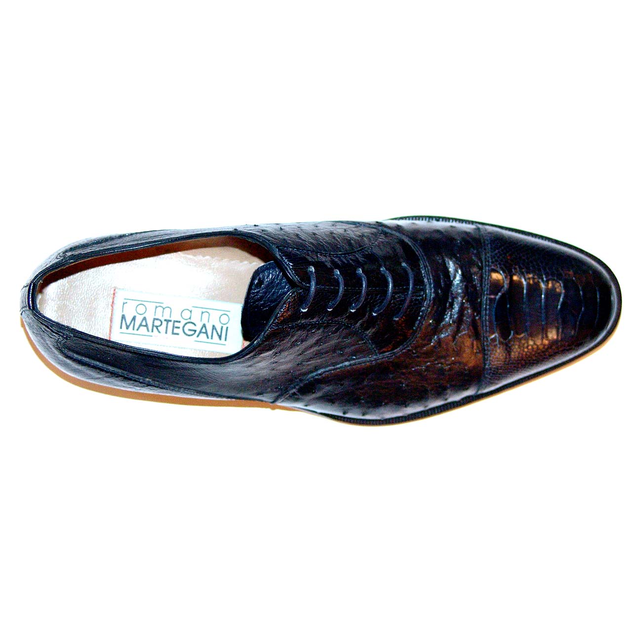 Romano Martegani 4261 Ostrich Cap Toe 